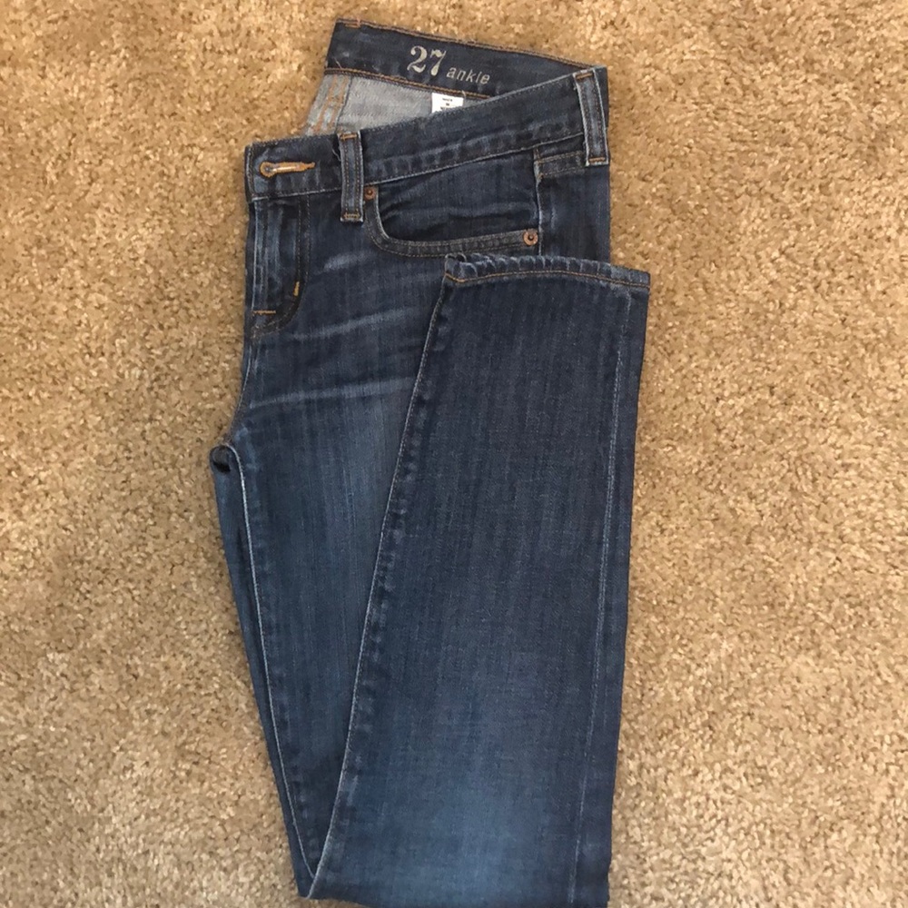 J.crew toothpick denim